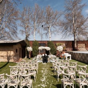 باغ تالار ماکان عقد فضای باز